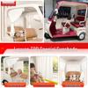Green Source TPD Electric Tricycle Sunshade Curtains - Light Blocking, Decorative, Sun Protection Accessories