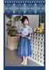 Girls' cheongsam dress 2026 new summer children's Chinese style blue and white porcelain Hanfu ancient style summer princess dress