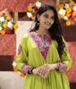 Indyjski Projektant Imprezowy Długi Spódnica Kurta Zestaw Kobiety Bollywood Top Tunika Sznurek Kurti Zestaw