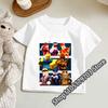 Kids Roblox Summer Print TShirt Colorful Graphic Tee for Gaming Fans Fashionable and Comfortable and Comfortable Childrens Top