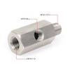 Neuer Seitenloch-Öldruckschalter-Stecker 1/8 NPT Buchse auf 1/4NPT 1/8NPT 1/8BSPT M10 M12 M14*1.5 Zuleitungsleitung Messgerät T-Stück Adapter