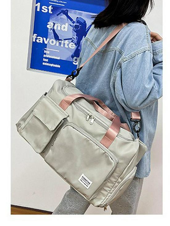 Reise- und Sporttasche mit großem Fassungsvermögen, Nass-/Trockenfach und anpassbarem Logo