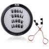 Best Selling Magnetic Lashes Natural Magnets 3d False Magnetic Lashes No Glue with Magnetic Lashes Clip