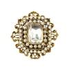 High End Fashion Retro Rhinestone Bohemian Style Brooch Clothing Accessories