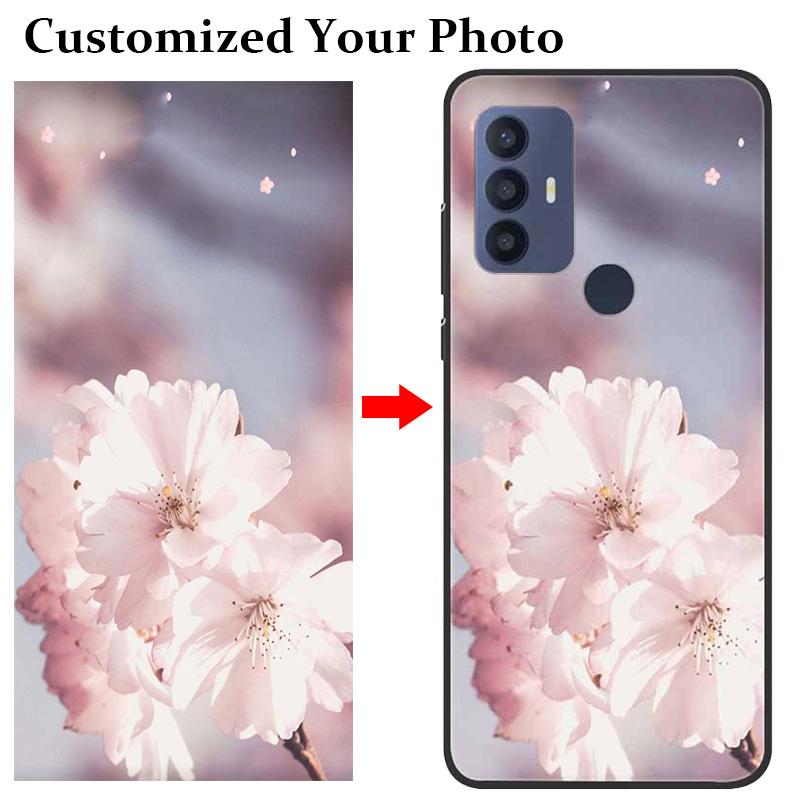 Customized Phone Case DIY Cover for TCL Stylus 5G 20E 30E 20 SE XE 20Y 205 20B 20R 20S 20L 20 R Y 10 Pro 5G UW 10L 10Pro Coques
