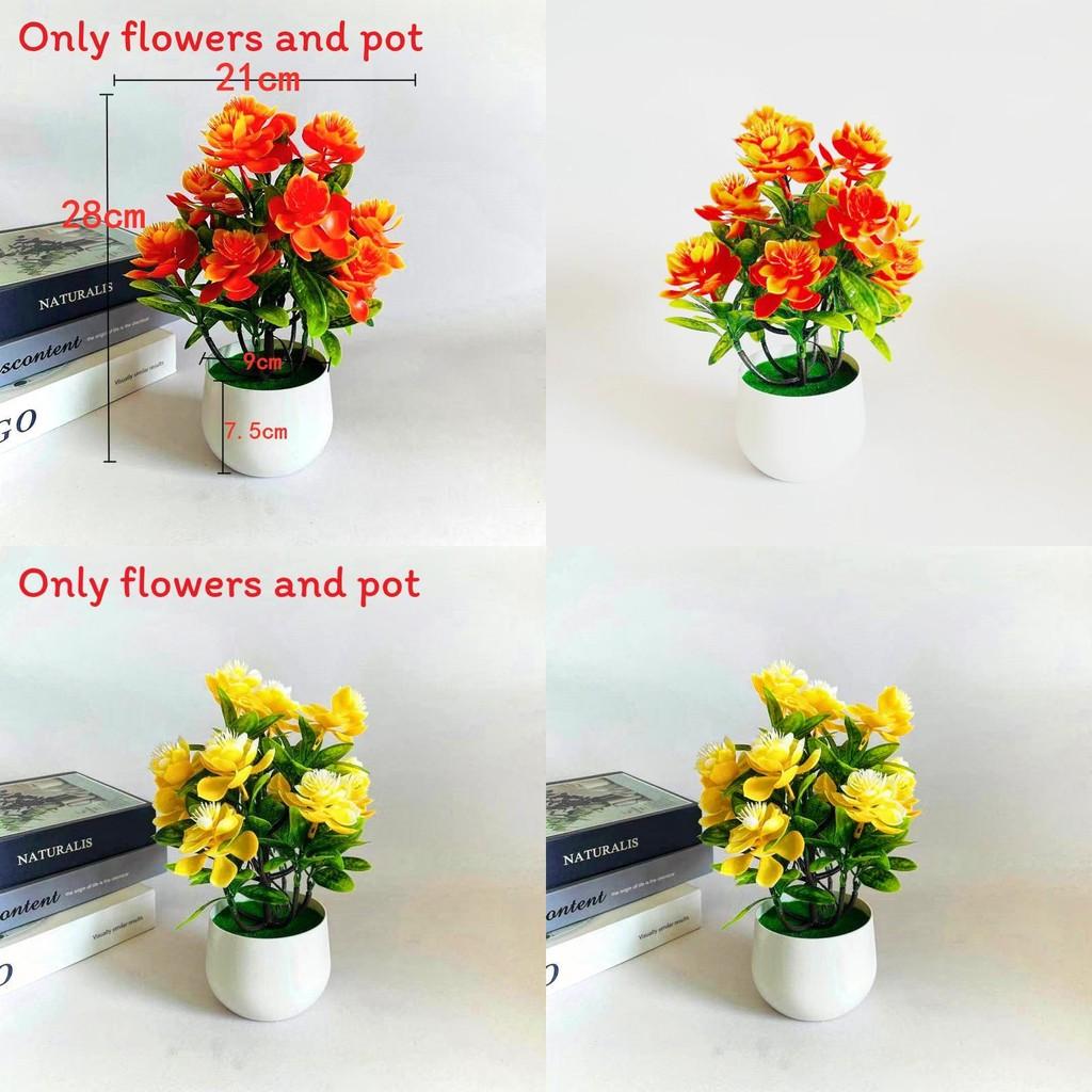 Faux Plant Flowers For Garden Display And Gift