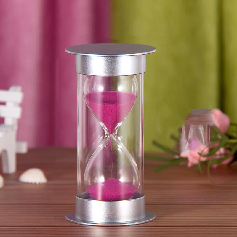 Creative Timer Hourglass: 5/10/20/30/60-Minute Plastic Ornament - Perfect Birthday Gift for Home Decor