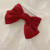 Bow hairpin ribbon hair accessories Korean temperament hair girl top clip headdress.