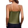 Women's Stylish And Sexy V,neck Sleeveless Camisole T,shirt With A Slim,fit And Backless Design.