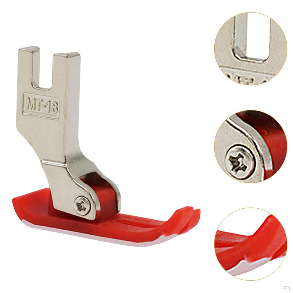 Przemysłowa Maszyna do Szycia Stopki Pomocnicza Stopka Rzemiosło Praktyczna Płaska