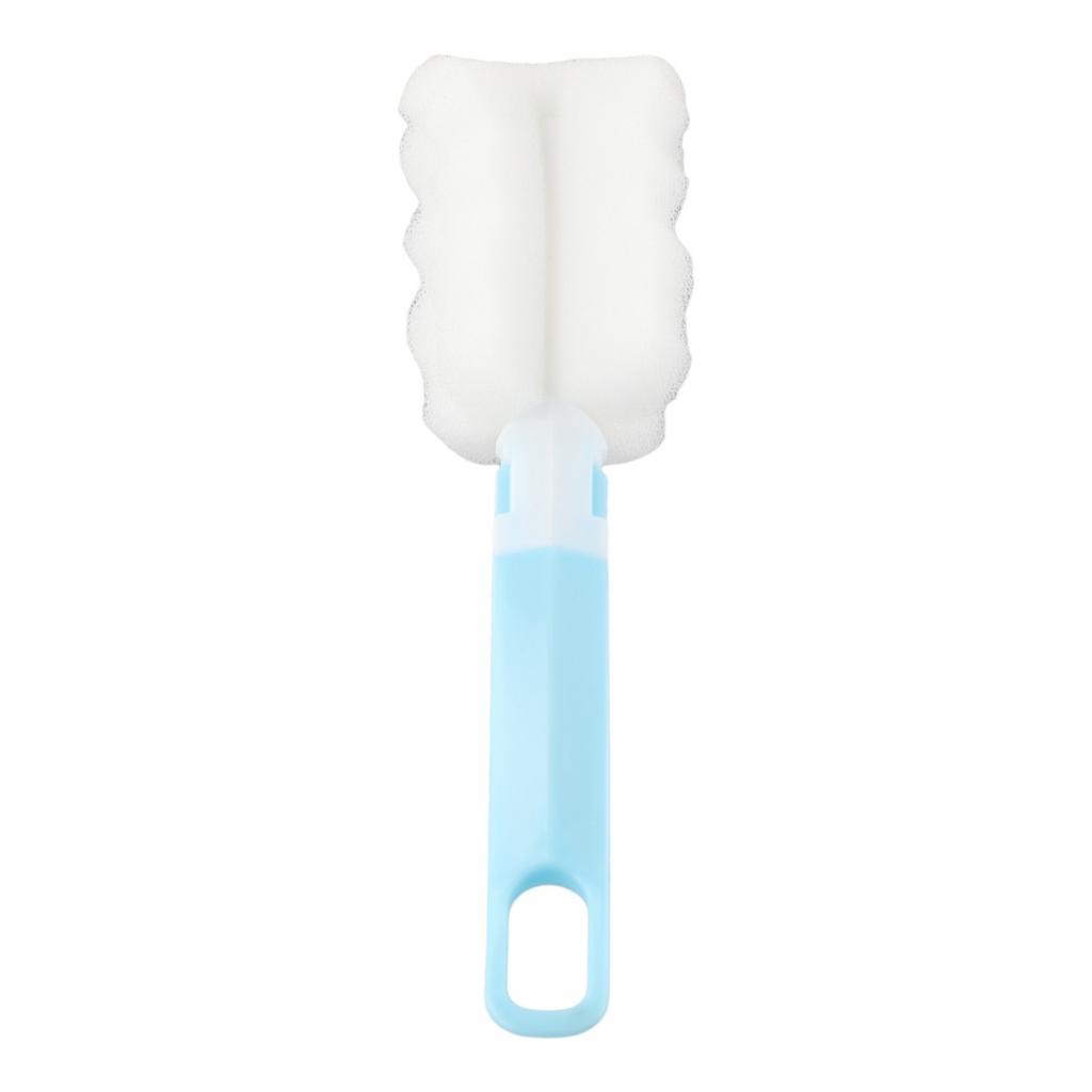 Sponge Brush Bottle Detachable Folding Brush Glass