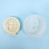 Moon Sun Carved Candle Mold for Making Candle Gypsum Ornaments