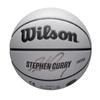 Wilson Basketball NBA PLAYER ICON UVCURRY (Player Icon UV Curry) WZ4030601XB7, Indoor/Outdoor, Size 7, Approx. 24.5cm Diameter