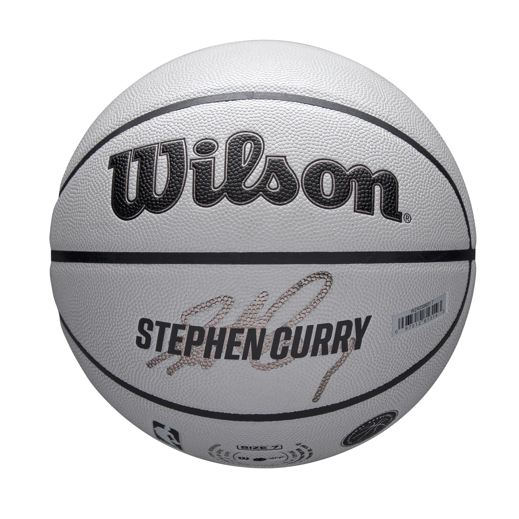 

Wilson Basketball NBA PLAYER ICON UVCURRY (Player Icon UV Curry) WZ4030601XB7, Indoor/Outdoor, Size 7, Approx. 24.5cm Diameter
