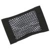 Car Rear Mesh Trunk Seat Back Bag Elastic String Net Magic Sticker Universal Storage Bag Pocket Cage Net Double Layer