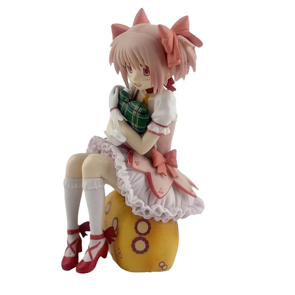 14cm Puella Madoka Magica Aniem Figure Action Magic Girl Model Decor Statue Dolls Toys Christmas Gift M agi adoka Poseable Articulated Scale Detailed