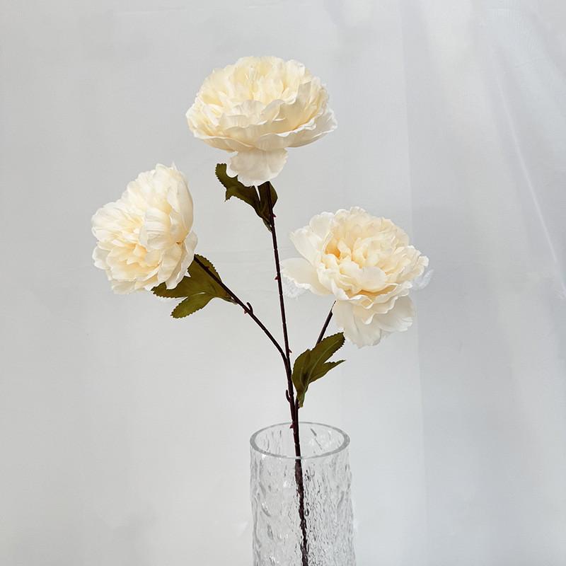 Flower Peony Artificial Wedding Hotel Restaurant Decoration Desktop Ornament