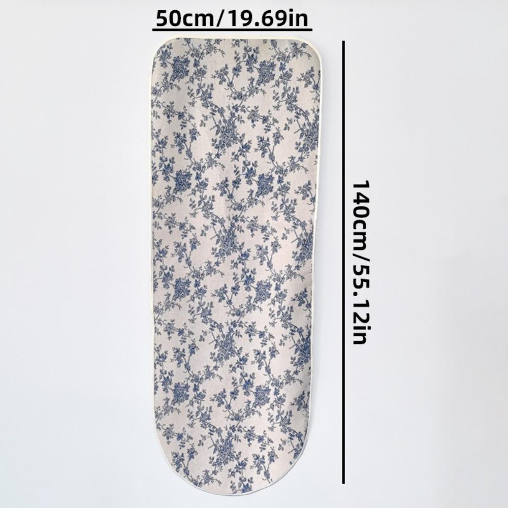1pcs with Elastic Edge Ironing Board Cloth 140*50cm Ironing Board Cover Pad  For Ironing Table