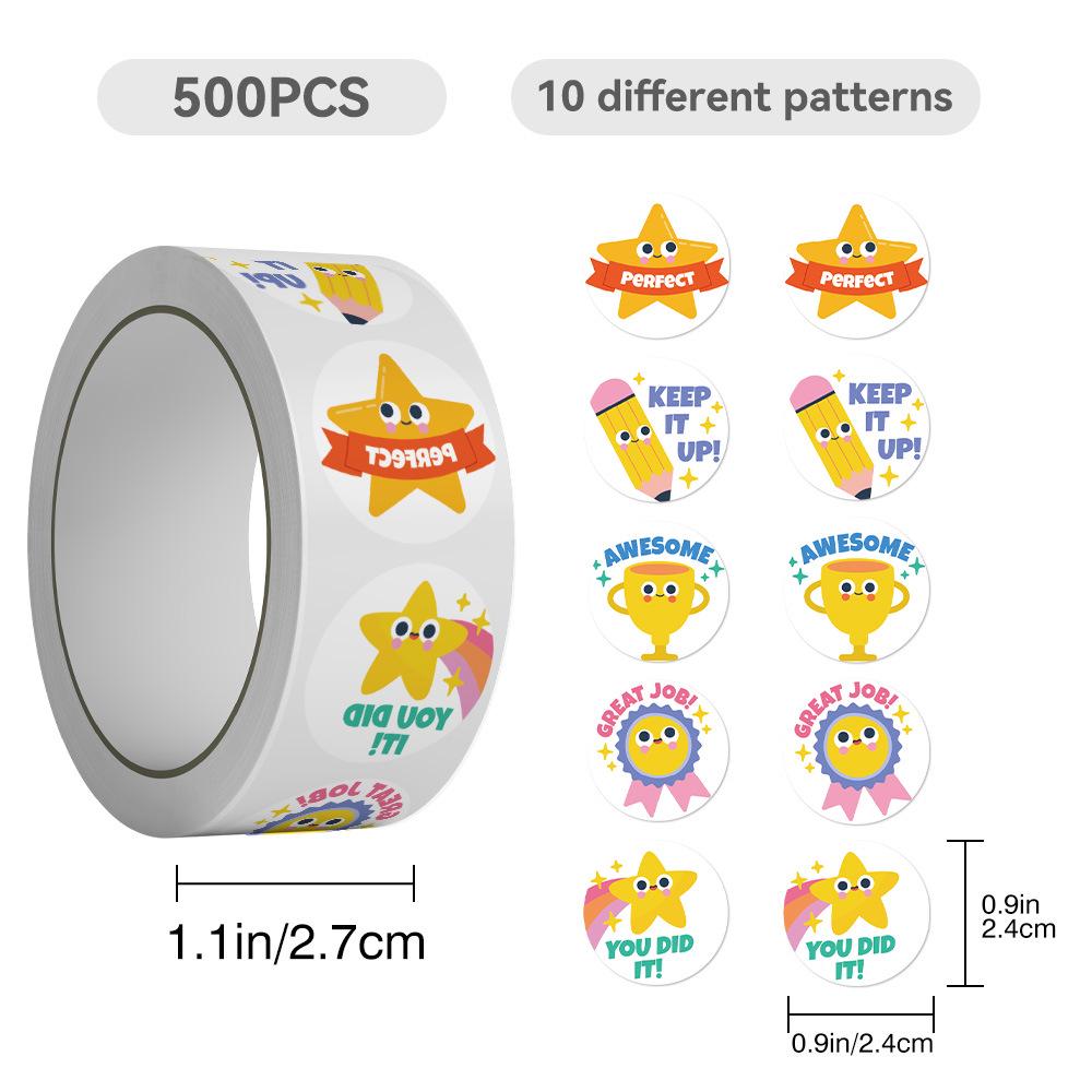 

500 листов/рулон декоративных наклеек с точками для герметизации и поделок