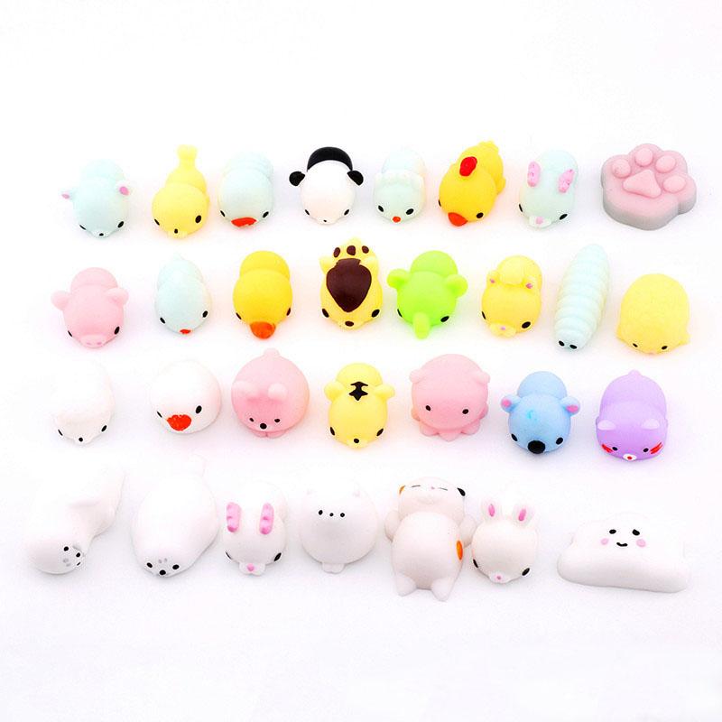 Random Stress Relief Toy Pinching Squeeze Cute Soft Fun Safe Venting Doll Pet