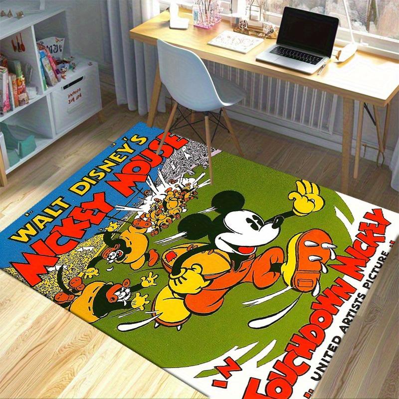 1pc, Walt Disney's Mickey Mouse Touchdown Mickey Home Office Chair Rug Outdoor GiftP097