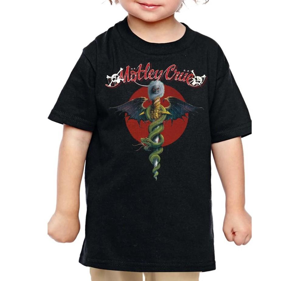

MOTLEY CRUE cd cvr DR. FEELGOOD Official Toddler Child SHIRT 2T New theatre Unisex T-Shirt L