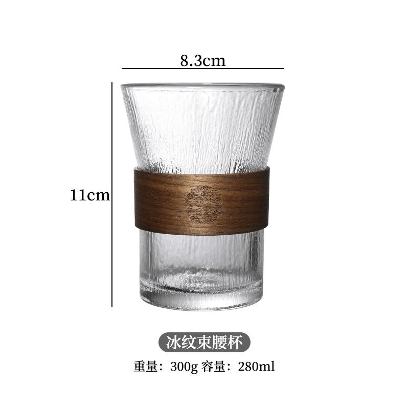 Hanging Ear Coffee Cup Iced Latte Cup High Value High Sense Women'S Exquisite Tea Cup Household Glass Drinking Cup