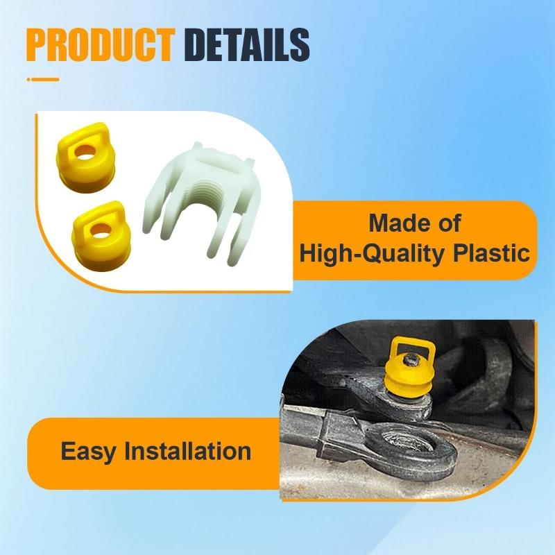 Transmission Shift Cable Bushing Clip - Perfect Fit for Chrysler Cadillac Buick Chevrolet Secure Gear Linkage Accessory