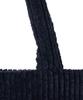 Lee Corduroy Square Shoulder Bag Navy