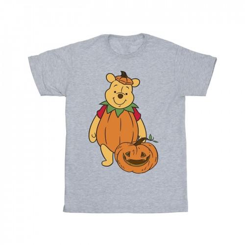 Winnie the Pooh Mens Pumpkin Halloween T-Shirt