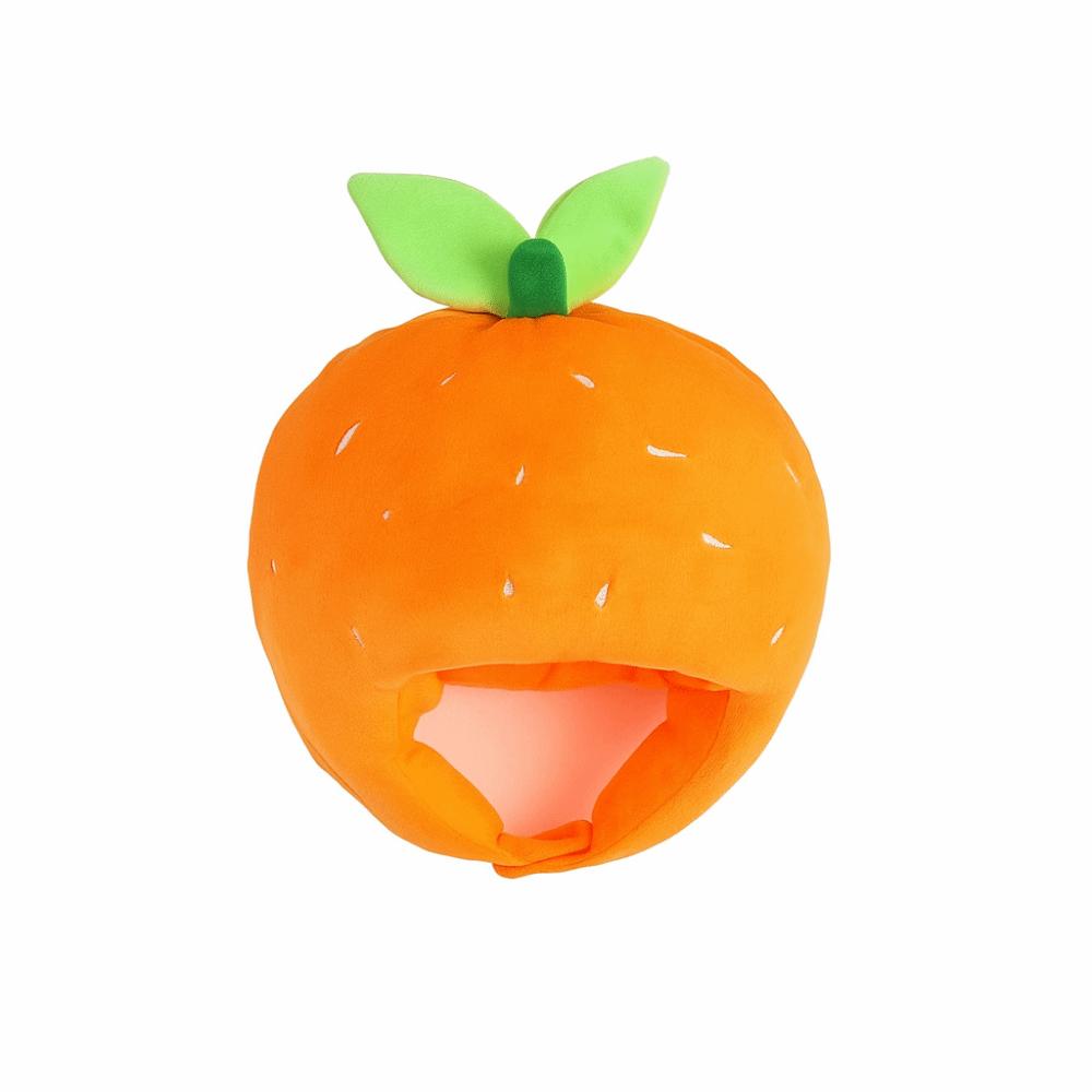 Soft Orange Hat Adjustable Strawberry Hat Cute Watermelon Hat  Unisex