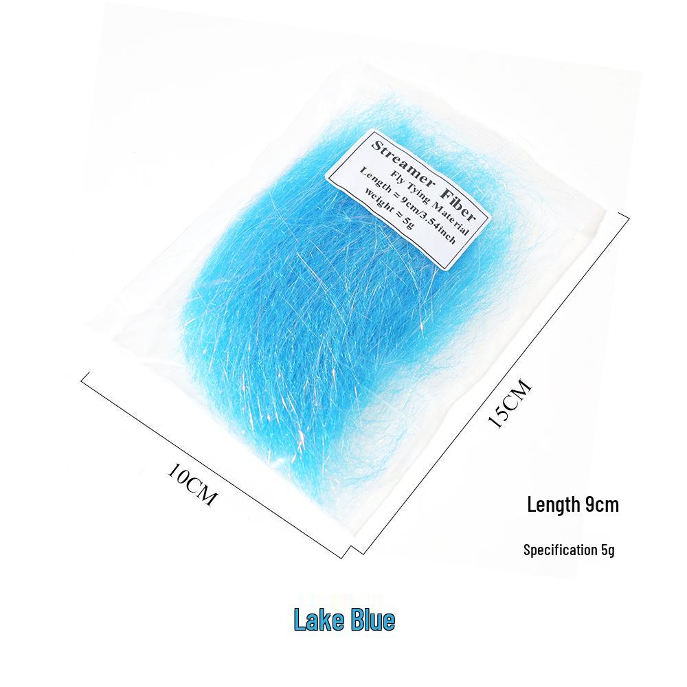 Combed Ice Silk Fiber Fly Fishing Jig Head & Nymph Tying Material