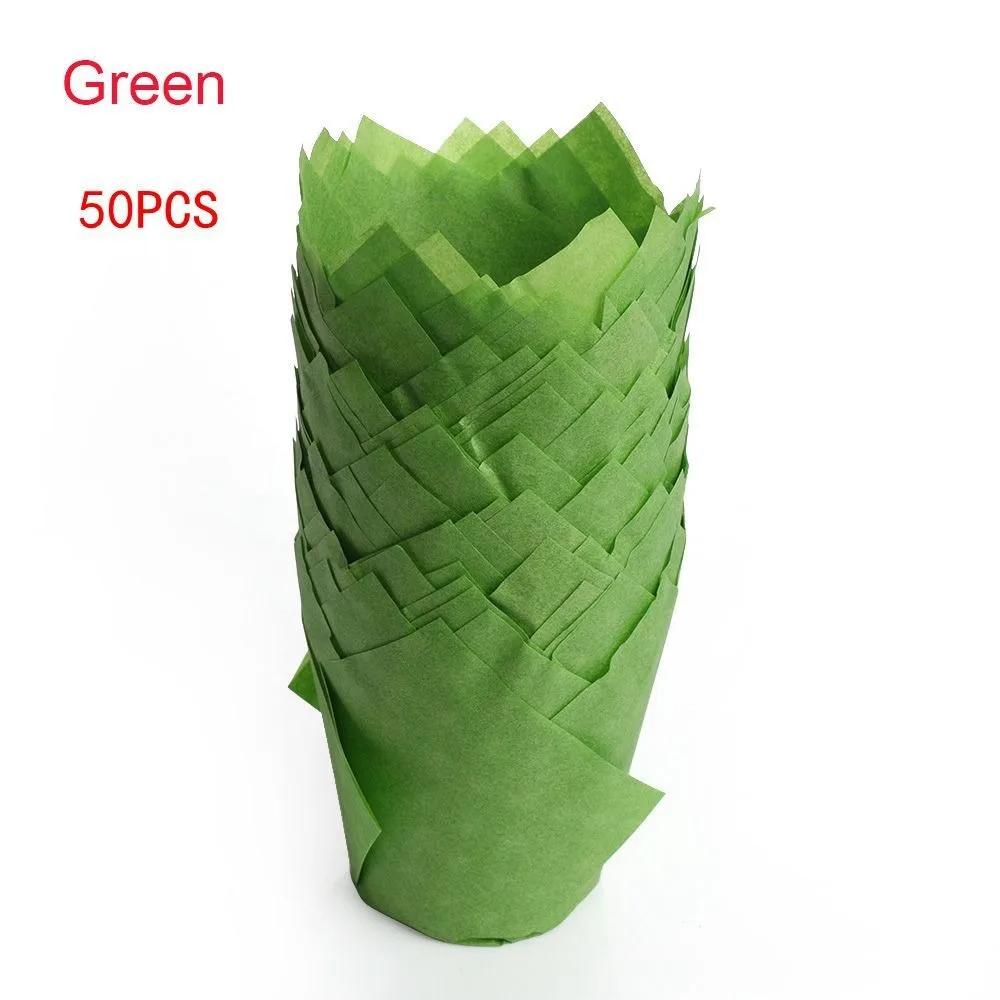 New DIY Cake Muffin Cups Bakeware Pastry Tools Tulip Baking Cup Cupcake Liners Party Supplies