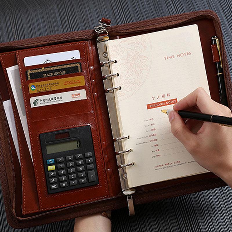 A5 Spirale Notebook Ringe Planer Organizer Binder Ordner Reise Tagebuch Journal