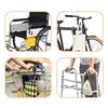 Double Hook Baby Stroller Hanger 360-Degree Rotation Adjustment Cart Hook