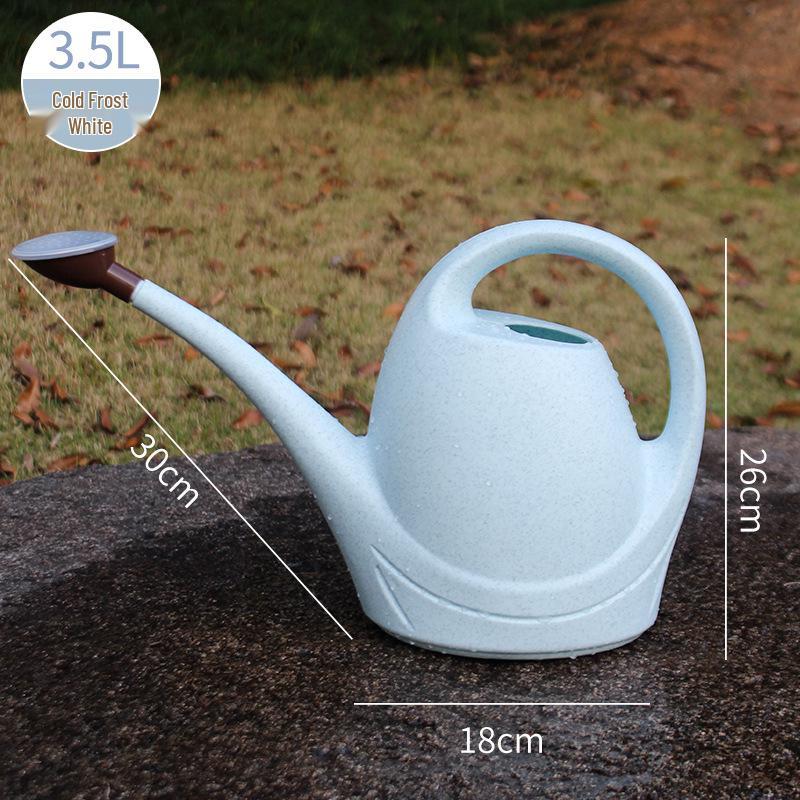 

Лейка 3,5 л с длинным носиком и насадкой-душем - Большая вместимость для ухода за растениями и овощами