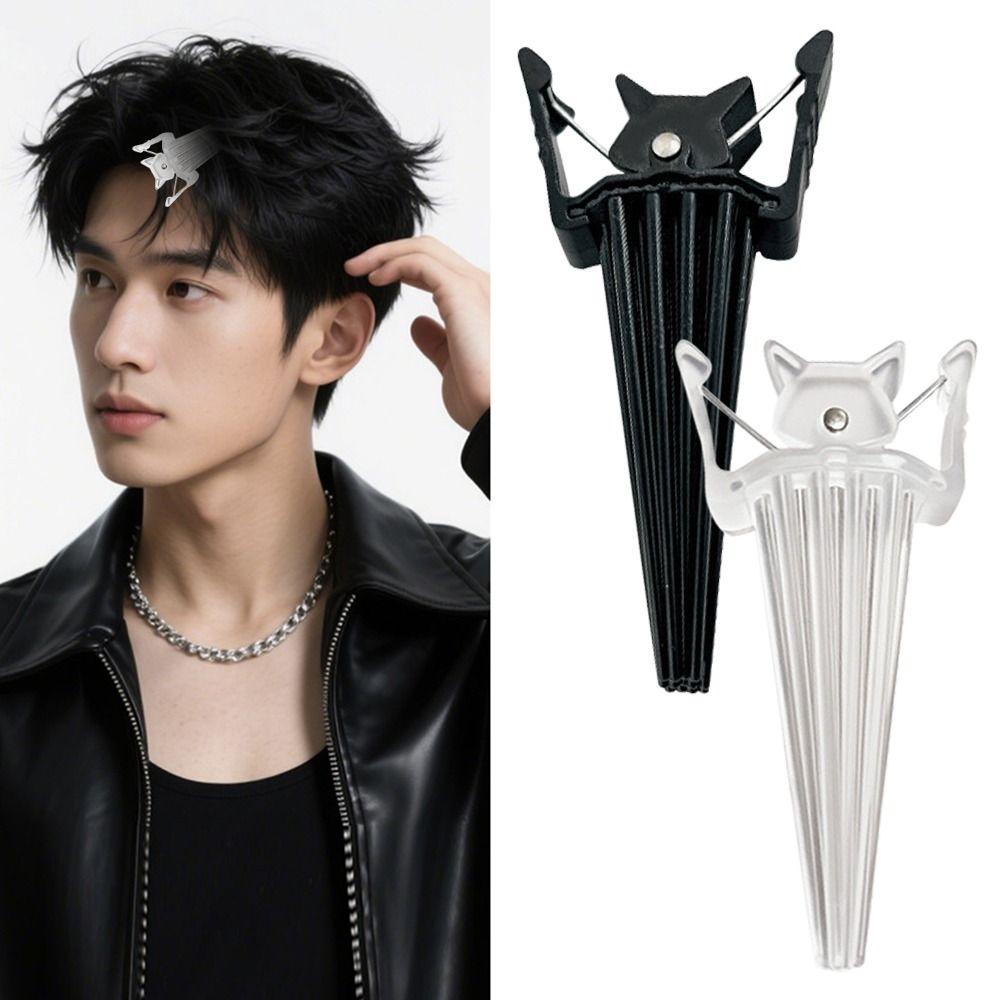 Plastic Material Bangs Hair Clip Fluffy Texture Eight Design Root Fluffy Clip No Trace Design Natural Look Fashion Accessory