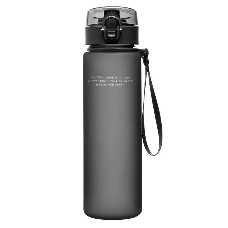 400/560ml Portable BPA Free Leak Proof Sports&Fitness Frosted Water Bottle High Quality Tour Hiking DrinkwareoutdoorWater Bottle