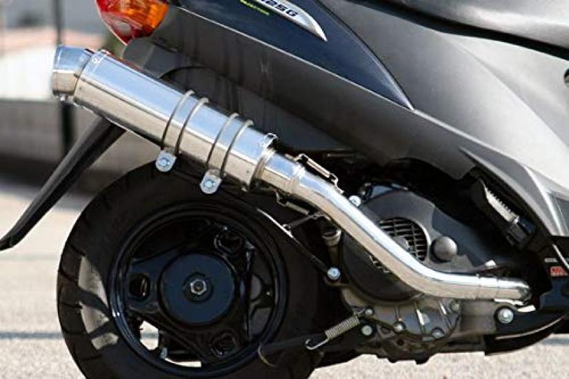 

Глушитель HMS R300 из нержавеющей стали для Suzuki Address V125 Silver Номер детали Тип вверх (BC-CF46A) Модели 2005-2008 годов, Цвет, 201-001