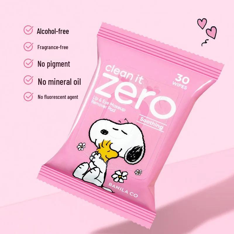 Banila Co Clean It Zero Snoopy Eye & Lip Remover Wipes
