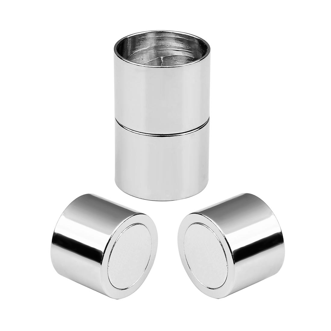 

5pcs/lot Multisize Cylindrical Strong Magnetic Clasps Buckle For Jewelry Making DIY Leather Rope Bracelet Connectors Accessories 4mm