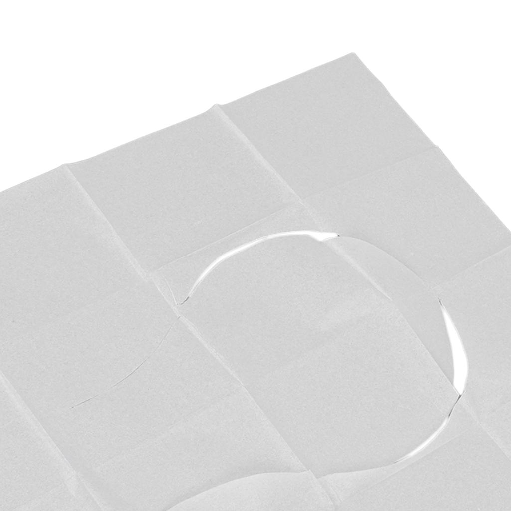 50pcs Disposable Toilet Seat Cover Water Soluble Portable Potty Seat Covers for Pregnant Woman Elder