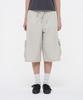 Syupeodeulai Women'S Cargo Bermuda Shorts Beige Sdfltcq54Beg