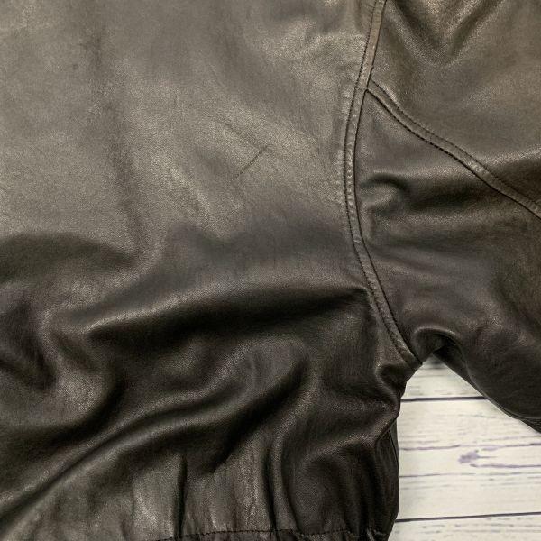 COLOURS by ALEXANDER JULIAN Lambskin Leather Coat Outer Jacket Men's LL Brown Thinsulate Lined