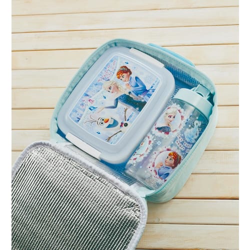 Skater Straw Bottle, 500ml Spout-Shaped Plastic Water Bottle, Clear, for Kids, Disney Frozen Design, PSTB5-A