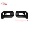 1Pair Sun Visor Pivot Trim Cap Black or Gray For Mercedes R129 SL320 SL500 SL600 1994-2002 129-811-05-61-9045,129-811-04-61-9045