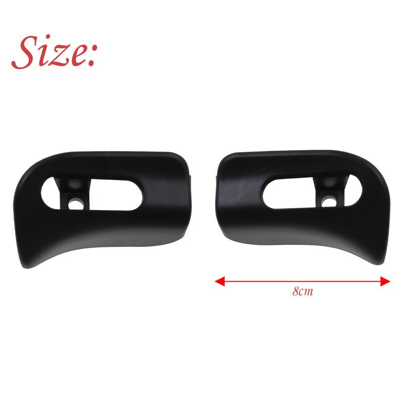 1Pair Sun Visor Pivot Trim Cap Black or Gray For Mercedes R129 SL320 SL500 SL600 1994-2002 129-811-05-61-9045,129-811-04-61-9045