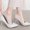 4 Pairs Womens Ice Silk No Show Socks Non-Slip Invisible Shallow Mouth Boat Socks Ultra Thin Summer Low Cut Socks