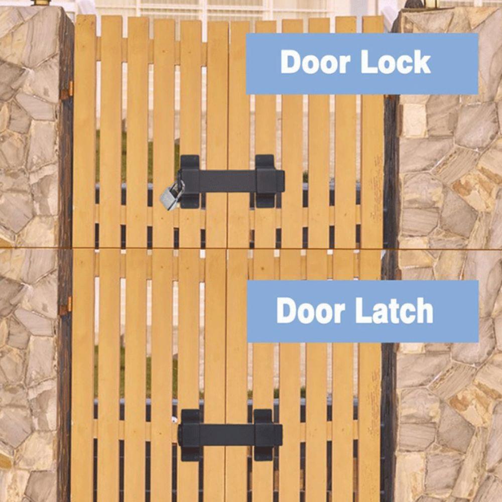 Heavy Duty Sliding Door Lock Adjustable Gate Lock Versatile Application Security Lock  Barn Doors