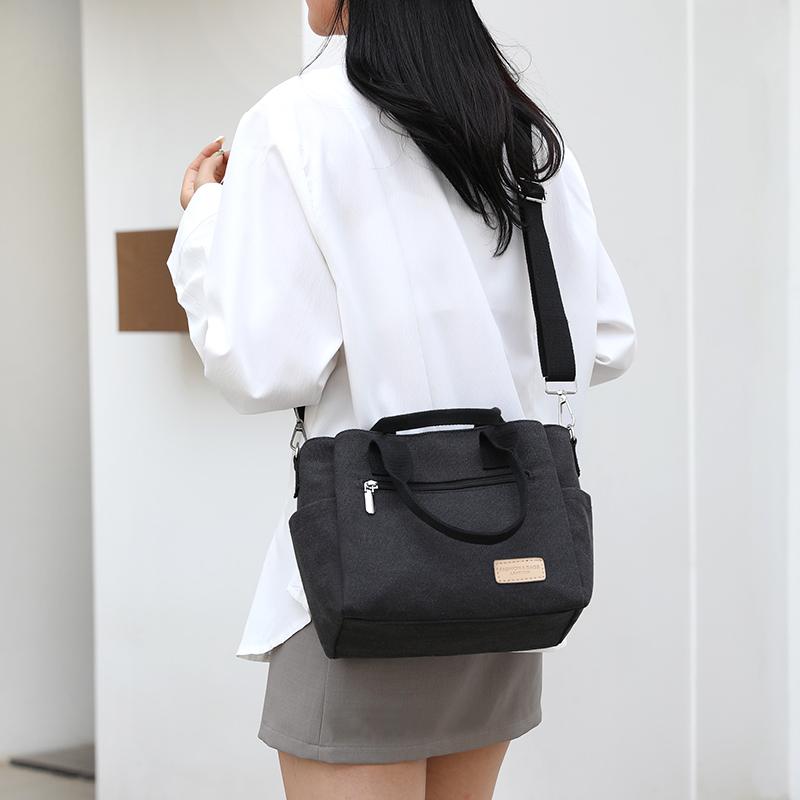 Damen-Umhängetasche, große Kapazität, Handtasche, Canvas-Tasche